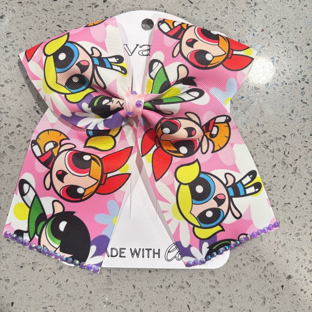 Vibrant Cartoon Hair Bow for Kids